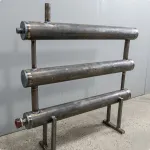 Регистр отопления змеевик 2 рядный РЗП 2 57х3,5х500 мм стальной