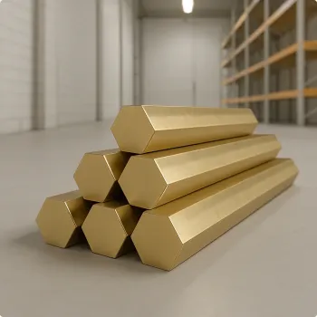 Шестигранник латунный ЛС59-1 2 мм ГОСТ 2060-2006